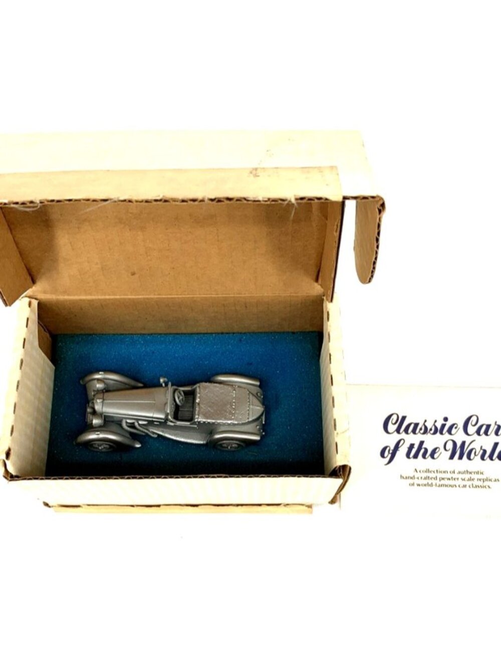 Danbury Mint 1937 LAGONDA LG45 RAPIDO Pewter Classic Cars of the World